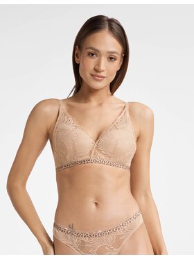 Esotiq Esotiq Biustonosz push-up 40075 Złoty