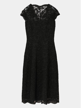 Tatuum Tatuum Coctailkleid Emantiko T2322.202 Schwarz Regular Fit