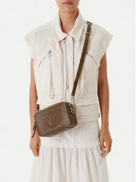 PINKO PINKO Käekott Carrie Camera Bag Classic PE 25 PLTT 104336 A26J Roheline