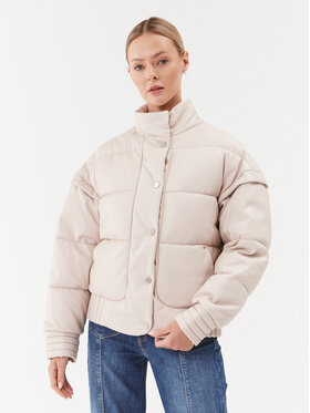Guess Guess Zimné bundy Ivana W3BL12 WFSP0 Béžová Regular Fit
