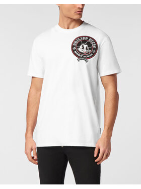 PHILIPP PLEIN PHILIPP PLEIN T-Shirt 23507 Biały Regular Fit