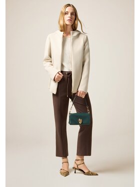 Oltre Oltre Pantaloni di tessuto P263R009066N032 Marrone Boy Fit