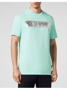 Plein Sport Plein Sport T-Shirt 1559 Zielony Regular Fit