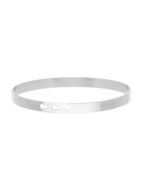 Manoki manoki Bransoletka BA1073 Srebrny