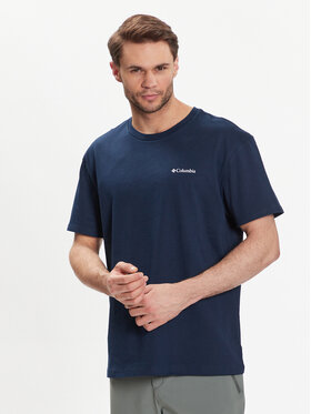 Columbia Columbia T-Shirt Basic Logo 1680053 Tmavomodrá Regular Fit