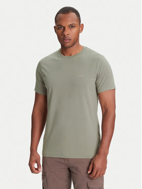 Guess Guess Tricou M4GI70 KC9X0 Kaki Slim Fit