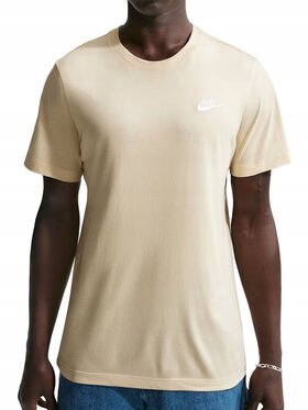 Nike Nike T-Shirt AR4997-229 Beżowy Standard Fit