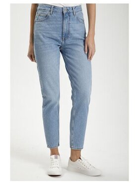 Cross Jeans Cross Jeans Jeansy N 432-069 Niebieski Mom Fit
