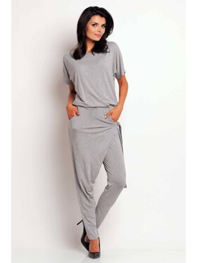 Infinite You Infinite You Kombinezon M106 Szary Basic Fit