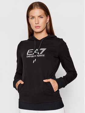 EA7 Emporio Armani EA7 Emporio Armani Mikina 8NTM36 TJCQZ 1200 Černá Regular Fit