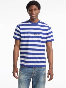Guess Jeans Guess Jeans T-Shirt 165553 Niebieski Classic Fit