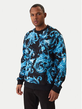 Versace Jeans Couture Versace Jeans Couture Світшот 80GAI3R0 FS196 Голубий Regular Fit