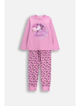 Coccodrillo Coccodrillo Piżama ZC5448104PJS-007 Różowy Regular Fit