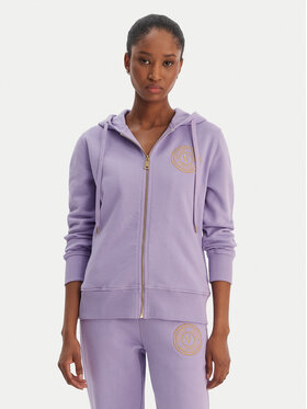 Versace Jeans Couture Versace Jeans Couture Mikina 80HAIT02 CF01T Fialová Regular Fit