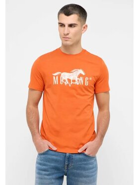 Mustang Mustang T-shirt Style Austin Arancione Regular Fit