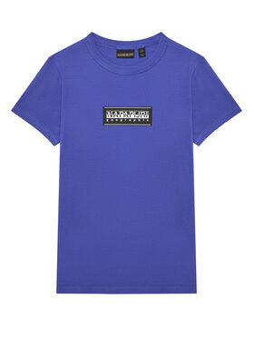 Napapijri Napapijri Тишърт S-Chamois NP0A4HYL D Син Regular Fit