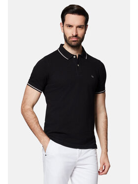 Lancerto Lancerto Polo Morty PO073124000023 Czarny Regular Fit