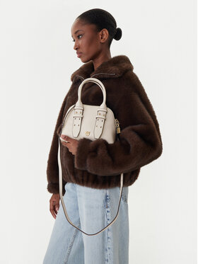 PINKO PINKO Дамска чанта Bowling Bag Zip Mini AI 25-26 PLTT 105333 A0QO Екрю