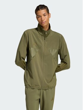 adidas adidas Wiatrówka 158888 Zielony Slim Fit