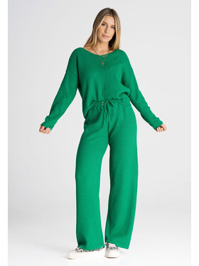 FIGL FIGLFIGL Completo maglietta e pantaloni M986 Verde Regular Fit