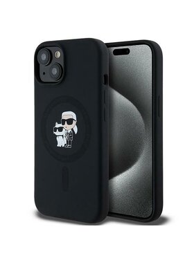 KARL LAGERFELD KARL LAGERFELD Etui na telefon Apple iPhone 15 Plus Czarny