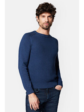 Lancerto Lancerto Sweter Andrei SW073223000097 Granatowy Regular Fit