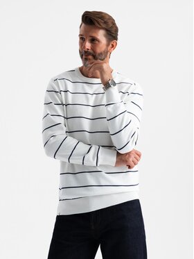 Ombre Ombre Sweter OM-SWSW-0143 Beżowy Regular Fit