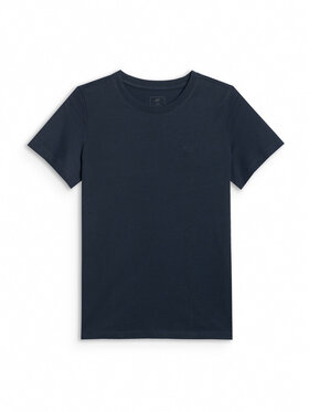 4F 4F Tričko BASIC+ Tmavomodrá Oversize
