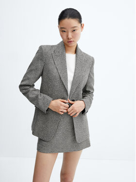 Mango Mango Zakó Eva 57025981 Szürke Regular Fit