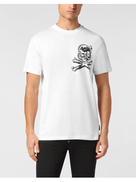 PHILIPP PLEIN PHILIPP PLEIN T-Shirt 24641 Bílá Regular Fit
