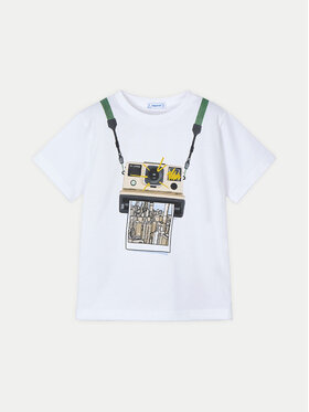 Mayoral Mayoral Футболка 3044 Білий Regular Fit