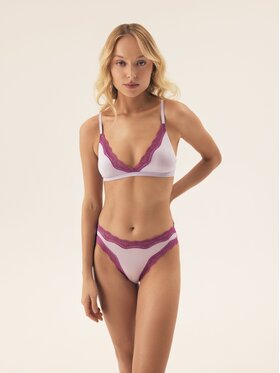 Esotiq Esotiq Podprsenka Bralette 43236 Fialová