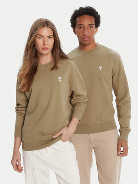 AMI PARIS AMI PARIS Світшот HSW060.730 Хакі Regular Fit