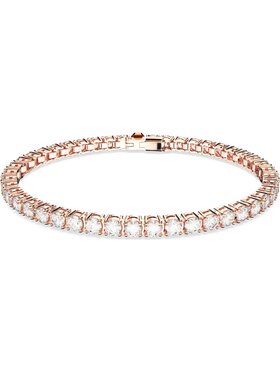 Swarovski Swarovski Bransoletka Matrix Tennis 5657659 Różowe złoto