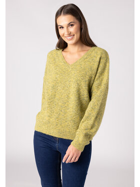 QUIOSQUE QUIOSQUE Sweter QUIOSQUE 6VD001940 Zielony Regular Fit