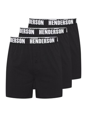 Henderson Henderson Komplet 3 par bokserek 43178 Czarny