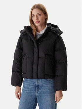 Levi's® Levi's® Vatovaná bunda Western Bubble 003MD-0001 Černá Relaxed Fit