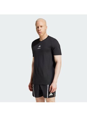 adidas adidas Koszulka techniczna 142961 Czarny Slim Fit