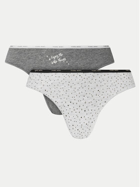 YSABEL MORA YSABEL MORA Set di 2 perizomi 19007 Grigio