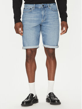 Calvin Klein Calvin Klein Džínové šortky K10K114079 Modrá Slim Fit