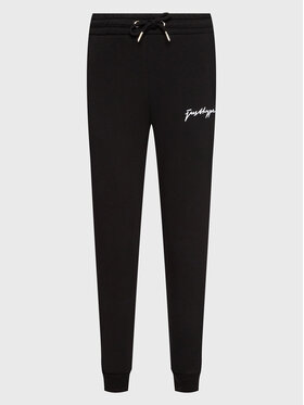 HYPE HYPE Spodnji del trenirke CORE21-079 Črna Regular Fit