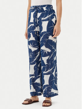 Gaudi Gaudi Pantaloni din material 511FD25012 Bleumarin Relaxed Fit