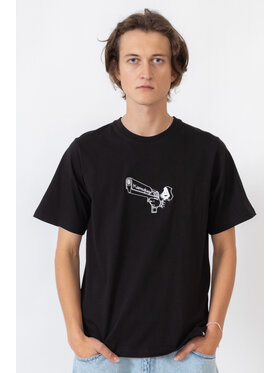 Kamuflage Kamuflage T-Shirt Top Shotta Czarny Relaxed Fit
