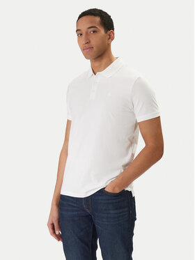 Calvin Klein Jeans Calvin Klein Jeans Polo särk Classic Monogram LV04RD255G Valge Regular Fit