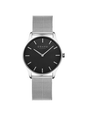 Obaku Obaku Hodinky V260LXCBMC Strieborná