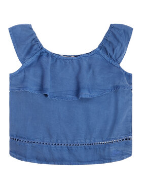 Guess Guess Блуза J3GH01 WE8R0 Син Regular Fit