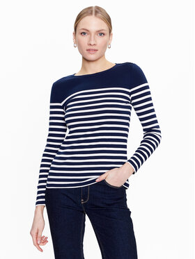 Lauren Ralph Lauren Lauren Ralph Lauren Bluzka 200889036 Granatowy Slim Fit
