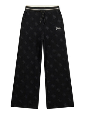 Guess Guess Teplákové nohavice J5BQ17 K1902 Čierna Wide Leg