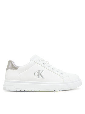 Calvin Klein Jeans Calvin Klein Jeans Sneakersy Low Cut Lace-UP V3A9-82013-1355X S Bílá