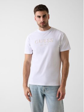 Guess Guess Marškinėliai 182676 Balta Classic Fit
